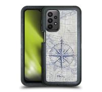 Head Case Designs Officially Licensed Paul Brent Vintage Compass Nautical Ultra-Armoured Shockproof Case [Military Grade Protection] Compatible With Samsung Galaxy A23 / 5G (2022)