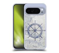 Head Case Designs Officially Licensed Paul Brent Vintage Wheel Nautical Gel Case [Military Grade Protection] Compatible with Google Pixel 10 Pro XL and Compatible with MagSafe