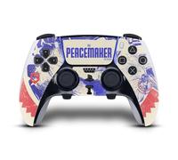 Head Case Designs Officially Licensed Peacemaker: Television Series Christopher Smith & Eagly Graphics Vinyl Sticker Gaming Skin Decal Compatible With Sony PlayStation 5 PS5 DualSense Edge Controller