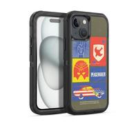 Head Case Designs Officially Licensed Peacemaker: Television Series Icons Graphics Ultra-Armoured Shockproof Case [Military Grade Protection] Compatible With Apple iPhone 15