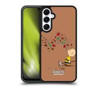 Head Case Designs Officially Licensed Peanuts Autumn Charlie Brown Gel Armour Case [Military Grade Protection] Compatible With Samsung Galaxy A16 5G