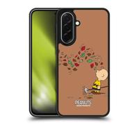 Head Case Designs Officially Licensed Peanuts Autumn Charlie Brown Gel Armour Case [Military Grade Protection] Compatible With Samsung Galaxy A36 5G
