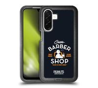 Head Case Designs Officially Licensed Peanuts Charlie Brown Chuck's Barber Shop Ultra-Armoured Shockproof Case [Military Grade Protection] Compatible With Samsung Galaxy A26 5G