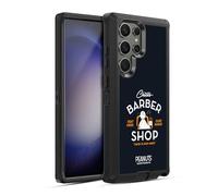 Head Case Designs Officially Licensed Peanuts Charlie Brown Chuck's Barber Shop Ultra-Armoured Shockproof Case [Military Grade Protection] Compatible With Samsung Galaxy S23 Ultra 5G