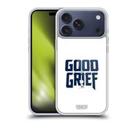 Head Case Designs Officially Licensed Peanuts Charlie Brown Good Grief Rock Tees Gel Case [Military Grade Protection] Compatible With Apple iPhone 17 Pro Max