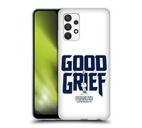 Head Case Designs Officially Licensed Peanuts Charlie Brown Good Grief Rock Tees Gel Case [Military Grade Protection] Compatible With Samsung Galaxy A32 (2021)