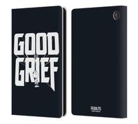 Head Case Designs Officially Licensed Peanuts Charlie Brown Good Grief Rock Tees Leather Wallet Case Compatible With Amazon Fire 7 2022