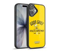 Head Case Designs Officially Licensed Peanuts Charlie Brown Good Grief Varsity Sports Gel Armour Case [Military Grade Protection] Compatible With Apple iPhone 17