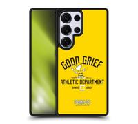Head Case Designs Officially Licensed Peanuts Charlie Brown Good Grief Varsity Sports Gel Armour Case [Military Grade Protection] Compatible With Samsung Galaxy S25 Ultra