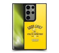 Head Case Designs Officially Licensed Peanuts Charlie Brown Good Grief Varsity Sports Gel Armour Case [Military Grade Protection] Compatible With Samsung Galaxy S24 Ultra 5G