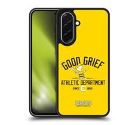Head Case Designs Officially Licensed Peanuts Charlie Brown Good Grief Varsity Sports Gel Armour Case [Military Grade Protection] Compatible With Samsung Galaxy A36 5G