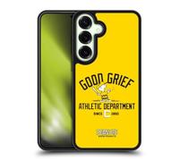 Head Case Designs Officially Licensed Peanuts Charlie Brown Good Grief Varsity Sports Gel Armour Case [Military Grade Protection] Compatible With Samsung Galaxy S25