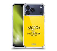 Head Case Designs Officially Licensed Peanuts Charlie Brown Good Grief Varsity Sports Gel Case [Military Grade Protection] Compatible With Apple iPhone 17 Pro Max