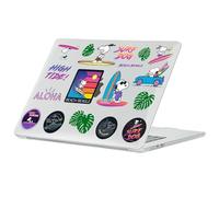 Head Case Designs Officially Licensed Peanuts Charlie Brown Icons And Characters Clear Hard Crystal Armour Laptop Case Compatible with MacBook Air 13.6" M2 A2681/M3 A3113/M4 A3240 2022/2024/2025