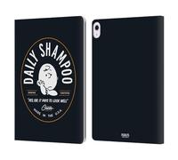 Head Case Designs Officially Licensed Peanuts Charlie Brown Shampoo Chuck's Barber Shop Leather Wallet Case Compatible With Apple iPad Air 13 2024/2025