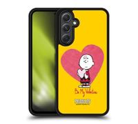Head Case Designs Officially Licensed Peanuts Charlie Brown Valentine 2 Sealed With A Kiss Gel Armour Case [Military Grade Protection] Compatible With Samsung Galaxy A54 5G