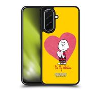 Head Case Designs Officially Licensed Peanuts Charlie Brown Valentine 2 Sealed With A Kiss Gel Armour Case [Military Grade Protection] Compatible With Samsung Galaxy A36 5G