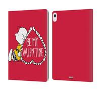 Head Case Designs Officially Licensed Peanuts Charlie Brown Valentine Sealed With A Kiss Leather Wallet Case Compatible With Apple iPad Air 13 2024/2025