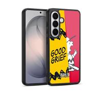 Head Case Designs Officially Licensed Peanuts Charlie Good Grief Halfs And Laughs Gel Armour Case [Military Grade Protection] Compatible With Samsung Galaxy S26 Plus