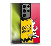 Head Case Designs Officially Licensed Peanuts Charlie Good Grief Halfs And Laughs Gel Armour Case [Military Grade Protection] Compatible With Samsung Galaxy S24 Ultra 5G