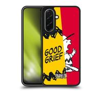 Head Case Designs Officially Licensed Peanuts Charlie Good Grief Halfs And Laughs Gel Armour Case [Military Grade Protection] Compatible With Samsung Galaxy A36 5G