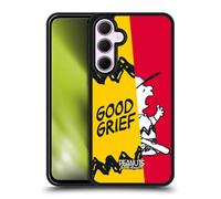 Head Case Designs Officially Licensed Peanuts Charlie Good Grief Halfs And Laughs Gel Armour Case [Military Grade Protection] Compatible With Samsung Galaxy A35 5G