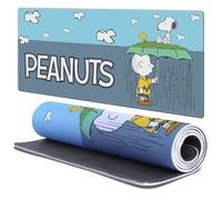 Head Case Designs Officially Licensed Peanuts Charlie, Snoopy, Woodstock Graphics 37.4 x 15.75 x 0.16 inches (900 x 400 mm) - XL Gaming Office Desk PC Keyboard Mouse Mat Pad