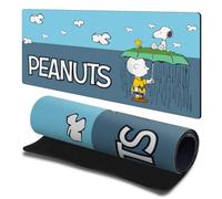 Head Case Designs Officially Licensed Peanuts Charlie, Snoopy, Woodstock Graphics Gaming Office Desk PC Keyboard Mouse Mat Pad 23.62 x 11.81 x 0.12 inches (600 x 300 mm) - L