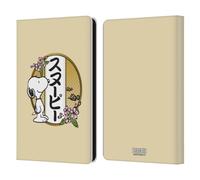 Head Case Designs Officially Licensed Peanuts Cherry Blossoms 3 Oriental Snoopy Leather Wallet Case Compatible With Amazon Kindle Paperwhite 6