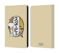 Head Case Designs Officially Licensed Peanuts Cherry Blossoms 3 Oriental Snoopy Leather Wallet Case Compatible With Amazon Kindle 11th Gen 6in 2022