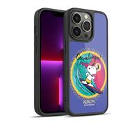 Head Case Designs Officially Licensed Peanuts Cowabunga Surf Snoopy Boardwalk Airbrush Gel Armour Case [Military Grade Protection] Compatible With Apple iPhone 13 Pro
