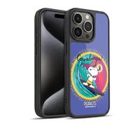 Head Case Designs Officially Licensed Peanuts Cowabunga Surf Snoopy Boardwalk Airbrush Gel Armour Case [Military Grade Protection] Compatible With Apple iPhone 15 Pro