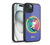 Head Case Designs Officially Licensed Peanuts Cowabunga Surf Snoopy Boardwalk Airbrush Gel Armour Case [Military Grade Protection] Compatible With Apple iPhone 15