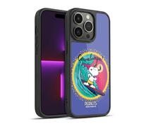Head Case Designs Officially Licensed Peanuts Cowabunga Surf Snoopy Boardwalk Airbrush Gel Armour Case [Military Grade Protection] Compatible With Apple iPhone 14 Pro
