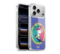 Head Case Designs Officially Licensed Peanuts Cowabunga Surf Snoopy Boardwalk Airbrush Gel Case [Military Grade Protection] Compatible with Apple iPhone 17 Pro Max and Compatible with MagSafe