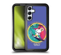 Head Case Designs Officially Licensed Peanuts Cowabunga Surf Snoopy Boardwalk Airbrush Ultra-Armoured Shockproof Case [Military Grade Protection] Compatible With Samsung Galaxy A55 5G