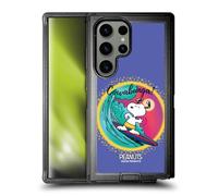 Head Case Designs Officially Licensed Peanuts Cowabunga Surf Snoopy Boardwalk Airbrush Ultra-Armoured Shockproof Case [Military Grade Protection] Compatible With Samsung Galaxy S24 Ultra 5G