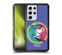 Head Case Designs Officially Licensed Peanuts Cowabunga Surf Snoopy Boardwalk Airbrush Ultra-Armoured Shockproof Case [Military Grade Protection] Compatible With Samsung Galaxy S21 Ultra 5G