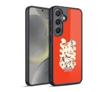 Head Case Designs Officially Licensed Peanuts Dancing Oriental Snoopy Gel Armour Case [Military Grade Protection] Compatible With Samsung Galaxy S24 5G
