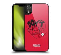 Head Case Designs Officially Licensed Peanuts Don't Break My Heart Sealed With A Kiss Gel Armour Case [Military Grade Protection] Compatible With Apple iPhone XR