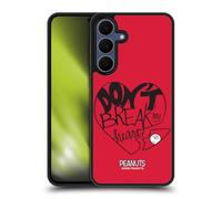 Head Case Designs Officially Licensed Peanuts Don't Break My Heart Sealed With A Kiss Gel Armour Case [Military Grade Protection] Compatible With Samsung Galaxy S25 FE