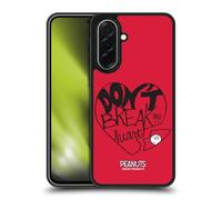 Head Case Designs Officially Licensed Peanuts Don't Break My Heart Sealed With A Kiss Gel Armour Case [Military Grade Protection] Compatible With Samsung Galaxy A36 5G