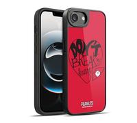 Head Case Designs Officially Licensed Peanuts Don't Break My Heart Sealed With A Kiss Gel Armour Case [Military Grade Protection] Compatible With Apple iPhone 16e / iPhone 17e