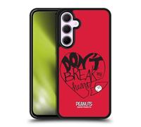 Head Case Designs Officially Licensed Peanuts Don't Break My Heart Sealed With A Kiss Gel Armour Case [Military Grade Protection] Compatible With Samsung Galaxy A35 5G