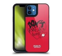 Head Case Designs Officially Licensed Peanuts Don't Break My Heart Sealed With A Kiss Gel Armour Case [Military Grade Protection] Compatible With Apple iPhone 12 / iPhone 12 Pro
