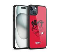 Head Case Designs Officially Licensed Peanuts Don't Break My Heart Sealed With A Kiss Gel Armour Case [Military Grade Protection] Compatible With Apple iPhone 15 Plus
