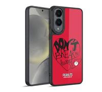 Head Case Designs Officially Licensed Peanuts Don't Break My Heart Sealed With A Kiss Gel Armour Case [Military Grade Protection] Compatible With Samsung Galaxy S25 Edge