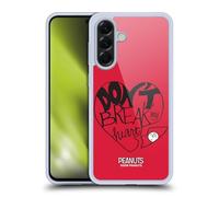 Head Case Designs Officially Licensed Peanuts Don't Break My Heart Sealed With A Kiss Gel Case [Military Grade Protection] Compatible With Samsung Galaxy A56 5G