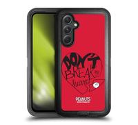 Head Case Designs Officially Licensed Peanuts Don't Break My Heart Sealed With A Kiss Ultra-Armoured Shockproof Case [Military Grade Protection] Compatible With Samsung Galaxy A54 5G