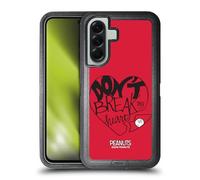 Head Case Designs Officially Licensed Peanuts Don't Break My Heart Sealed With A Kiss Ultra-Armoured Shockproof Case [Military Grade Protection] Compatible With Samsung Galaxy A56 5G